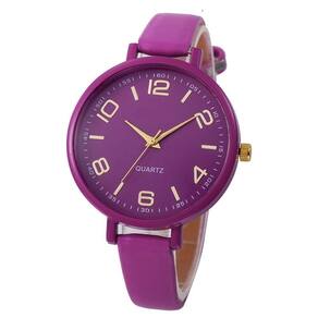 Relógio Feminino Legítimo Barato Luxo Roxo + Caixa