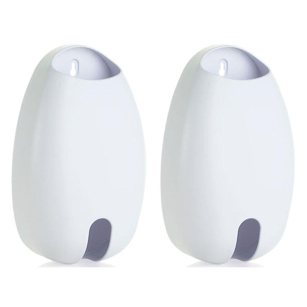Kit 2 Dispenser Organizador Sacola Parede Puxa Saco Plástico - Ou