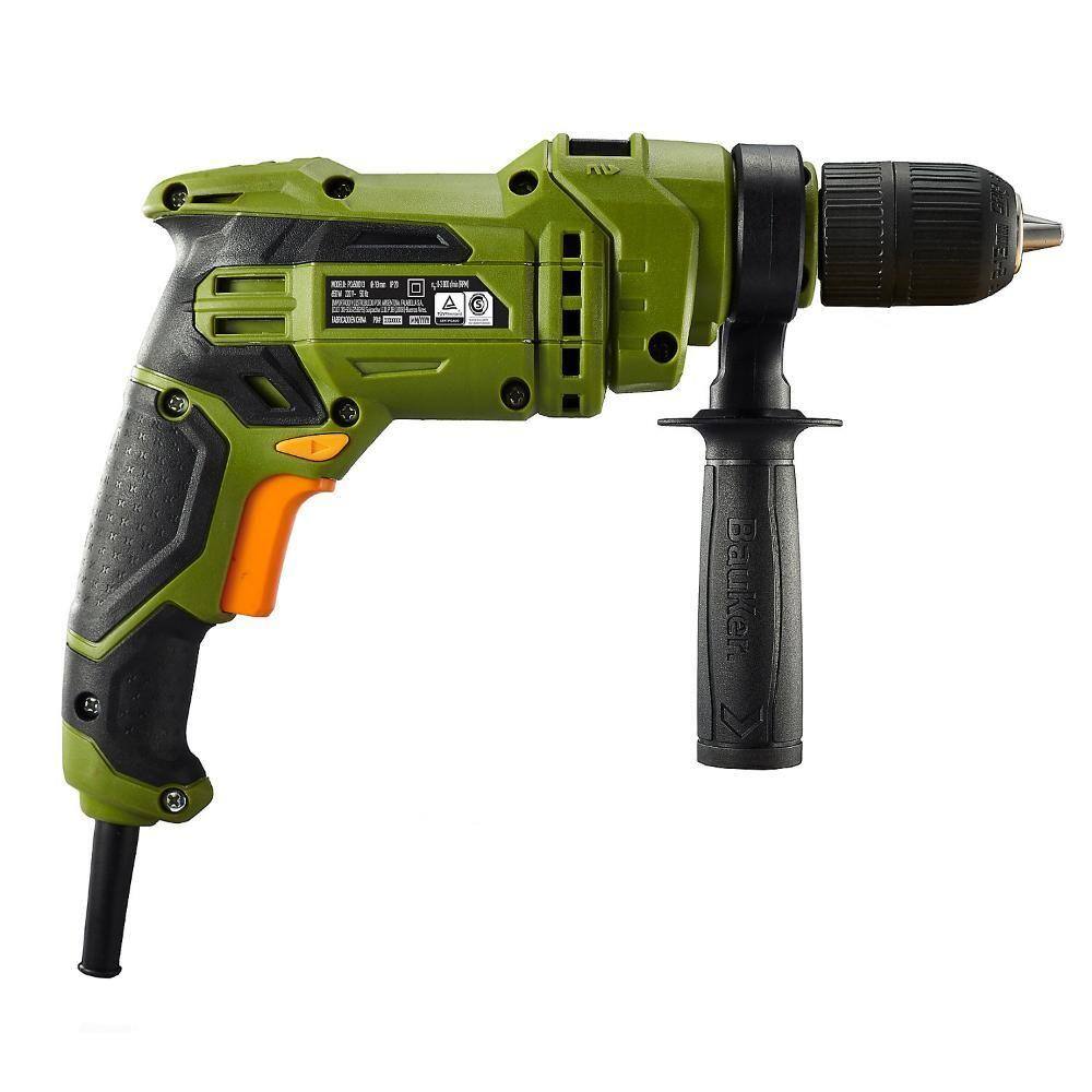 Kit Furadeira 13mm (1/2) 650W 30 Peças Bauker