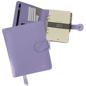 Agenda Planner em Couro Raffai