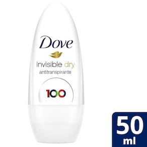 Desodorante Antitranspirante Roll On Dove Invisible Dry 50ml