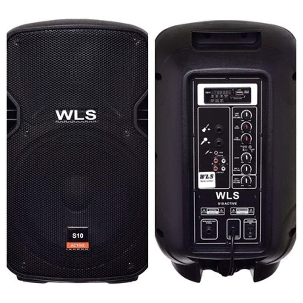 Caixa Acústica  WLS S10   Ativa com Bluetooth