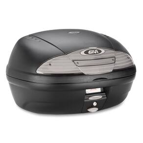 Baú Givi Monolock Simply 45Litros Bauleto Moto Fumê Vermelho