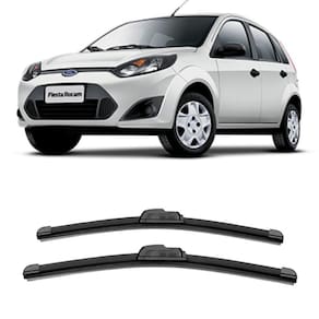 Par Palhetas Limpador Parabrisa Fiesta Rocam Hatch Sedan 2012 2013 2014