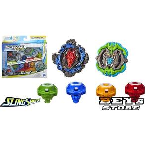 lançador kit completo de batalha alto impacto beyblade burst surge