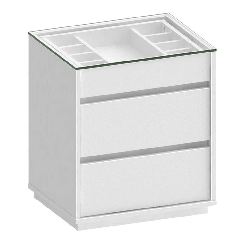 Mesa de Cabeceira Belize 3 GV Branca