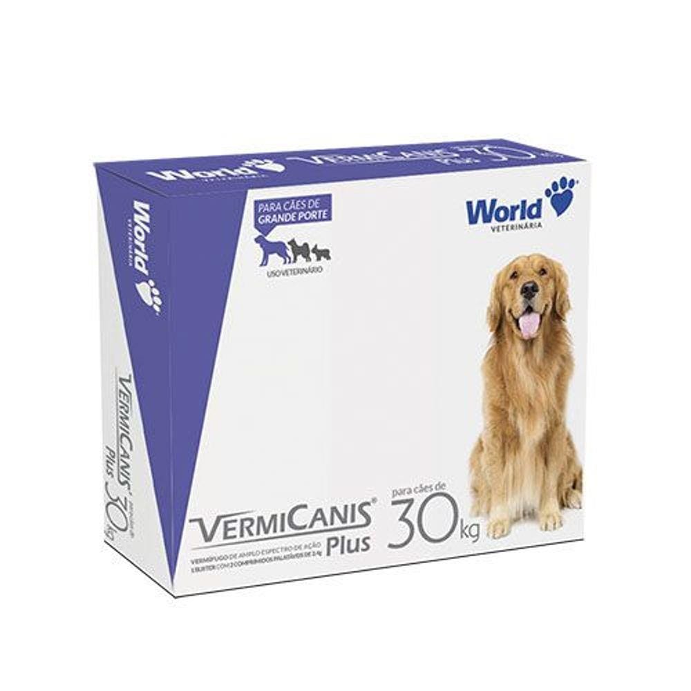Remédio para Cães até 30kg - Vernicanis 2/2,4g
