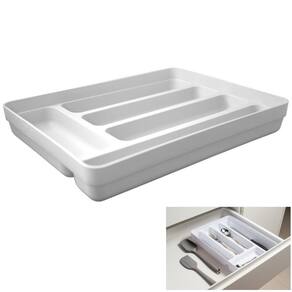 Organizador De Gavetas Divisor Porta Talheres Multiuso Cozinha Logic - OL 600 Ou