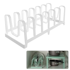 Organizador Porta Pratos Copos Tampas Tábua Utensílios Cozinha Armário - OT 100 Ou