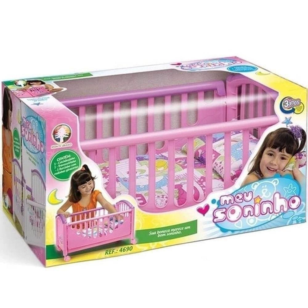 Berço de Boneca Meu Soninho 4690 - Monte Líbano