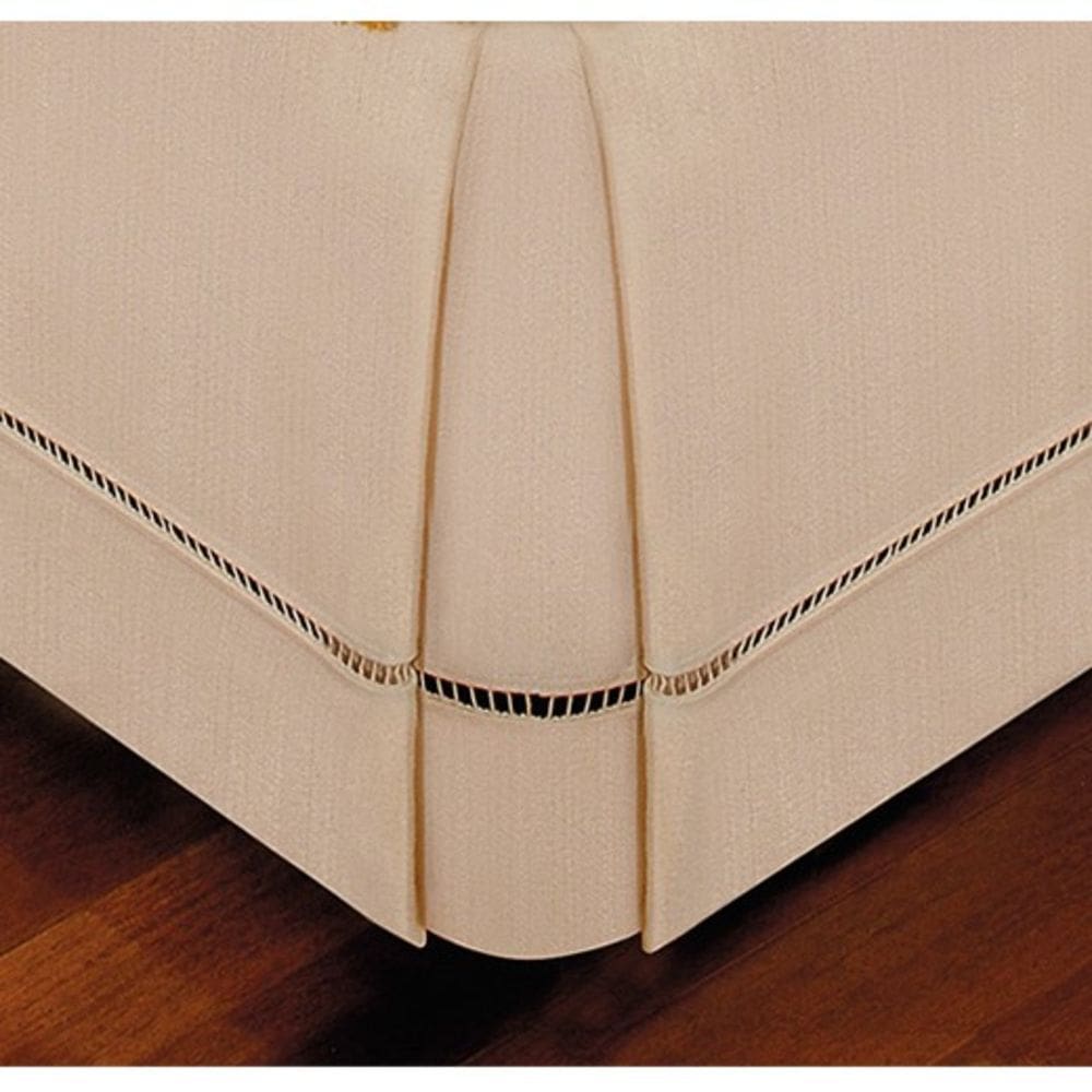 Saia para Cama Box Solteirão Bege 97x203x36cm BF Colchões