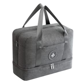 Bolsa De Mão Para Viagem Cor : Cinza