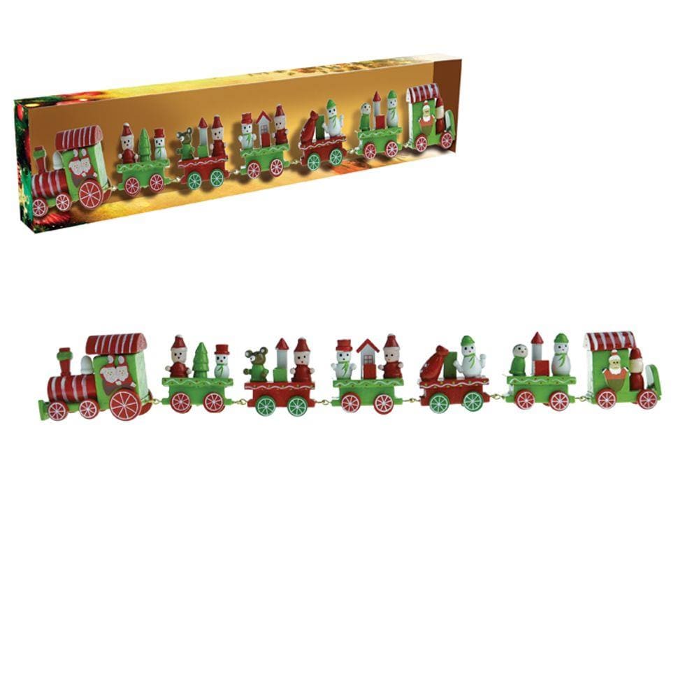 Trem de Madeira 41X5cm