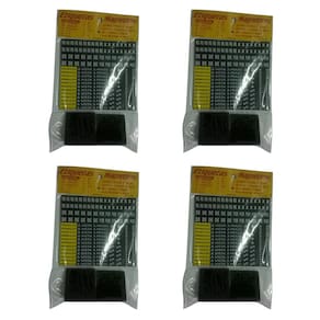 Kit De Etiquetas Magneticas Grande C Base P Vitrines - 4x