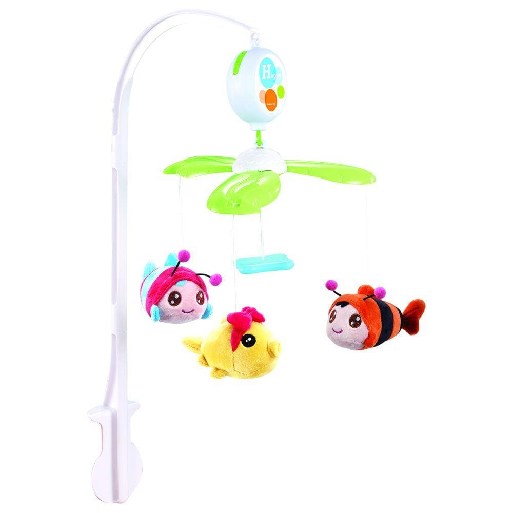 Mobile Musical Eletronico Giratório Berço Bebê Pelúcia