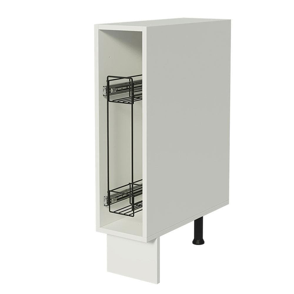Balcão Porta-temperos Lux, Glamy e Stella 20 X 60cm Branco