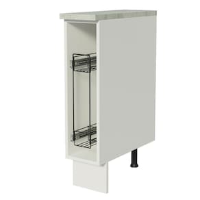 Balcão Porta-temperos Glamy, Agata e Stella 20cm Branco