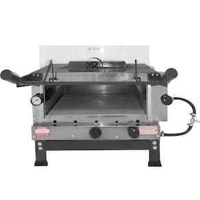 Forno de Pizza Industrial Grill de Mesa à Gás com Infravermelho 45x45cm - MR Fogões