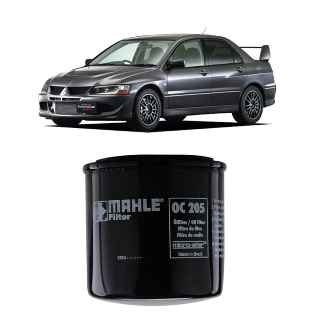 Filtro De Óleo Motor Mahle Mitsubishi Lancer VIII 2008-2015