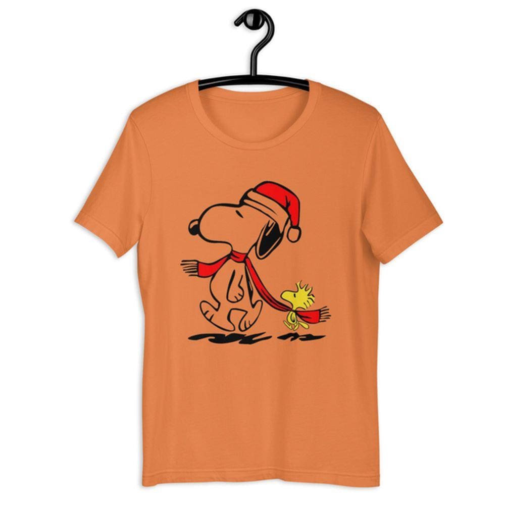Camiseta Feminina - Snoopy de Natal