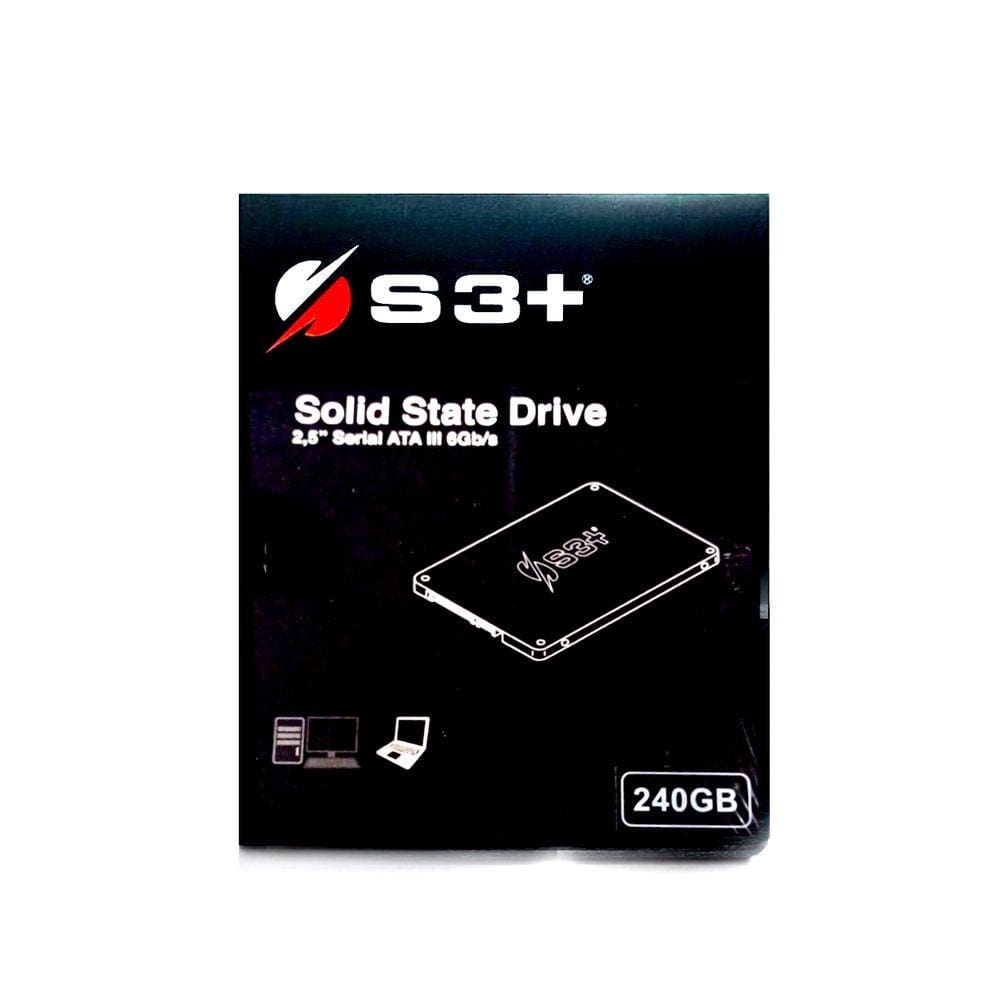 Disco Interno SSD 2.5"pol 240GB SATA 3.0 S3SSDC240 - S3+