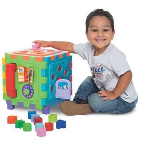 Cubo Didático Grande Educativo Brinquedo Legal