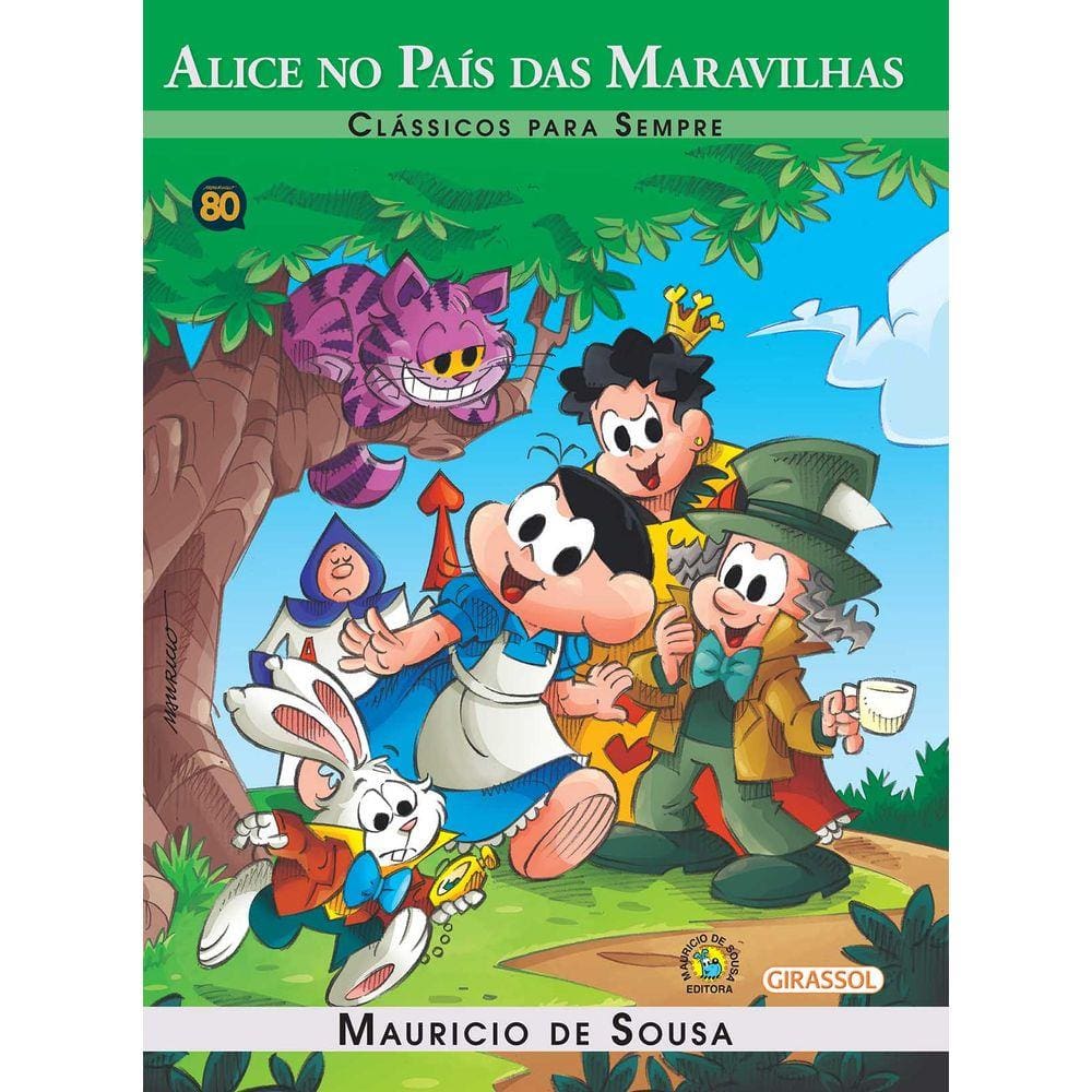 Turma da Mônica - Clássicos Para sempre - Alice no País das Maravillhas