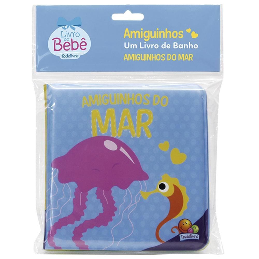 Amiguinhos - Um Livro de Banho: Amiguinhos do Mar