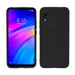 Capa para Xiaomi Redmi 7 - TPU Emborrachada Preto