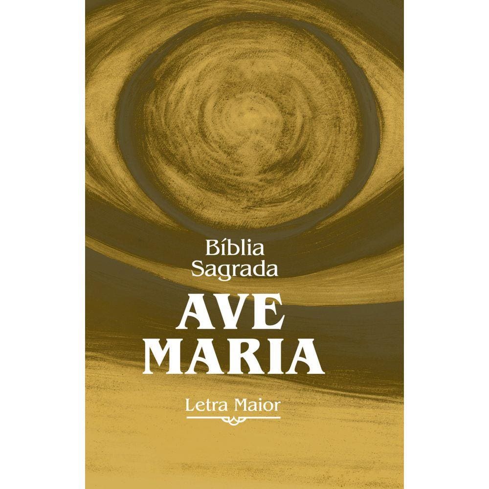 Bíblia letra maior zíper - marrom