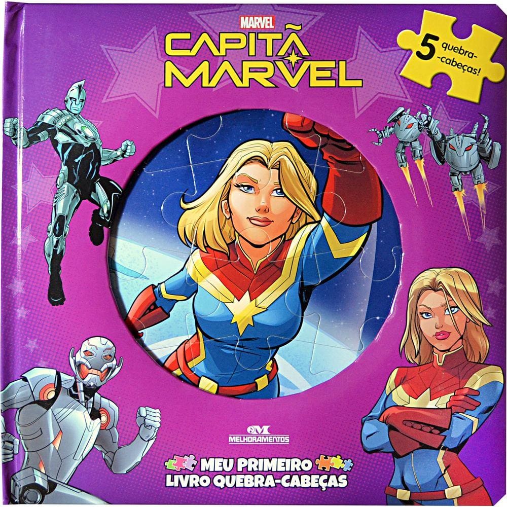 Capitã Marvel ? Meu Primeiro Livro Quebra-Cabeças