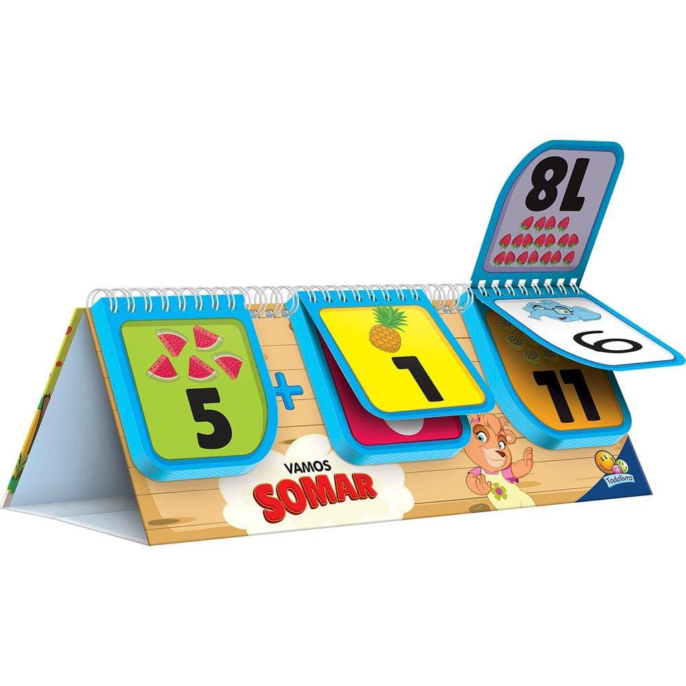 Flip book - combinações divertidas: somar