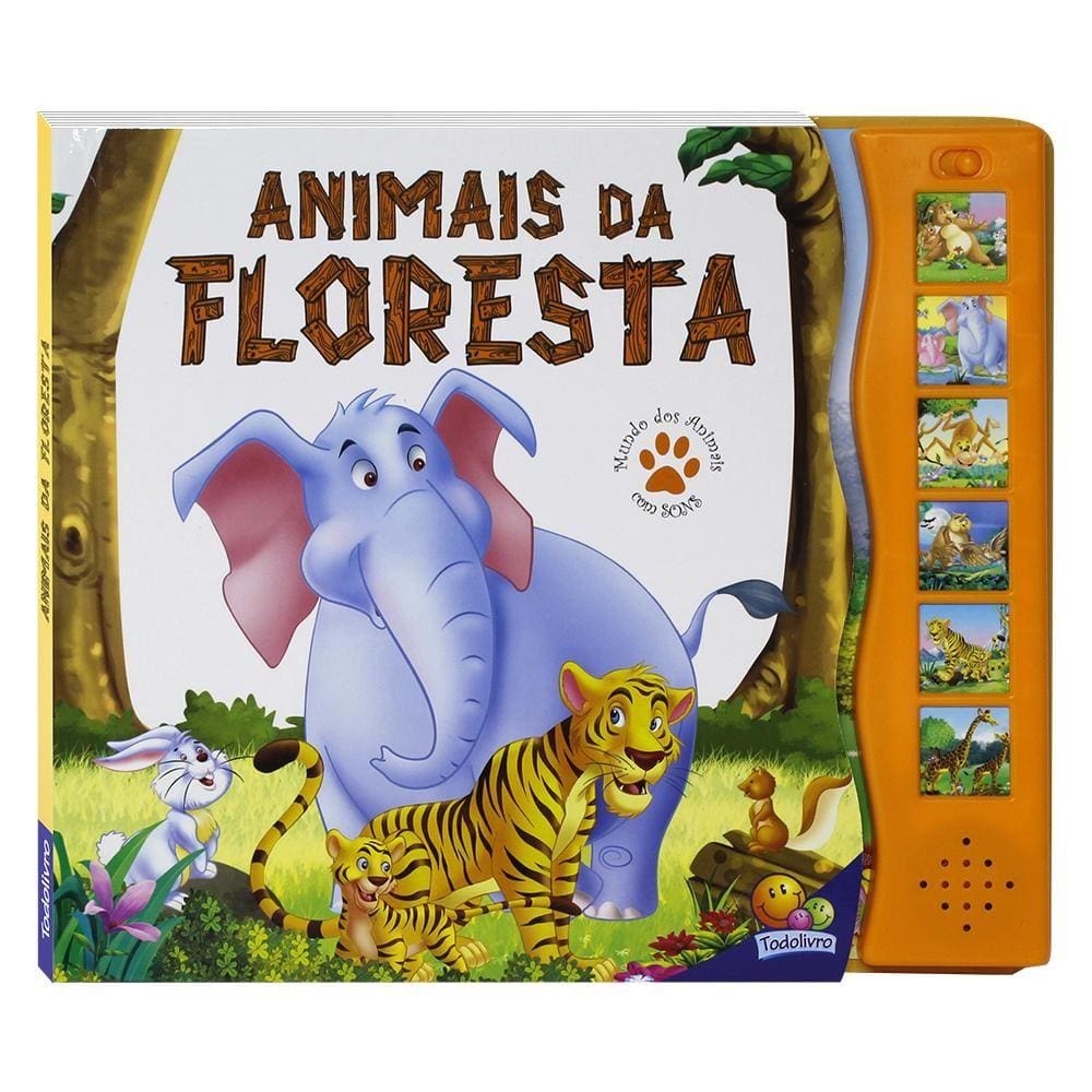 Mundo dos Animais com Sons: Animais da Floresta