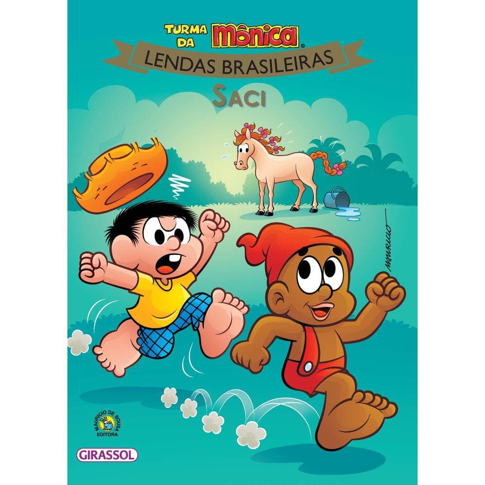 Turma da Mônica Lendas Capa Nova Saci