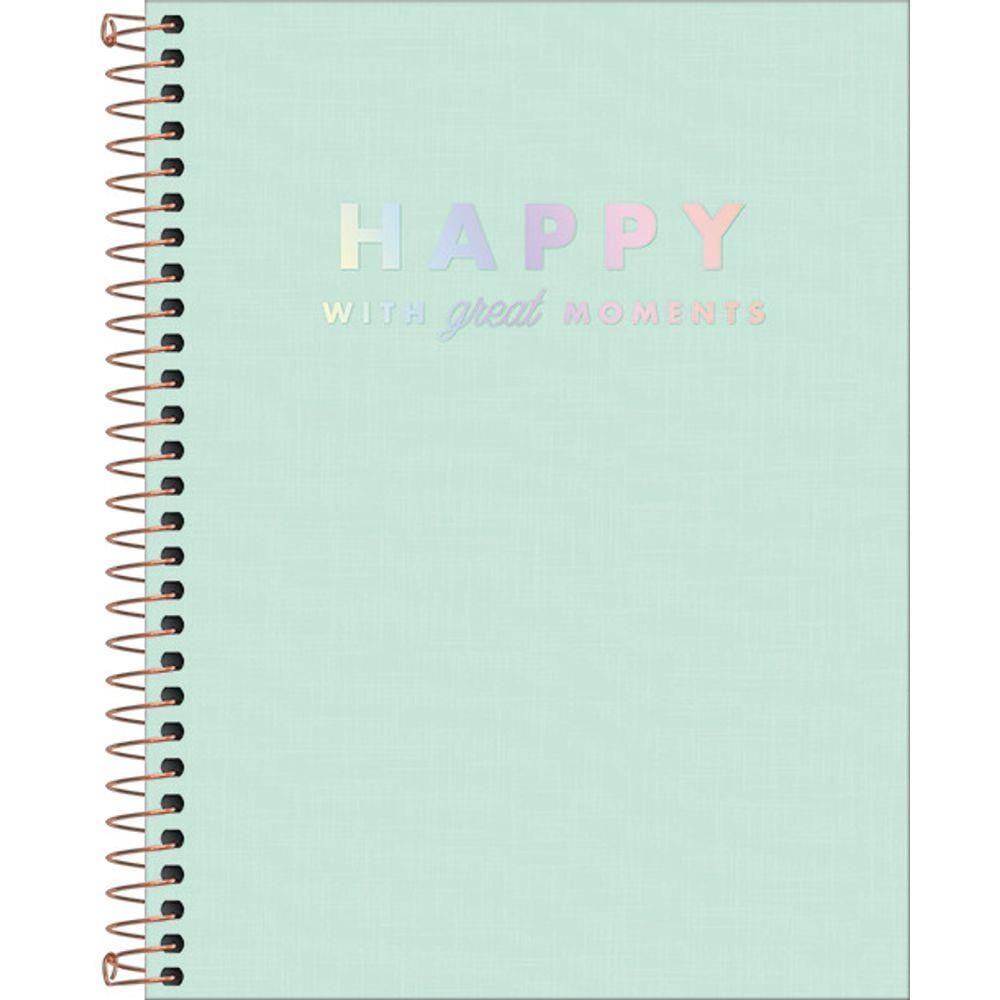 Caderno 80 Tilibra Happy Vd 307009
