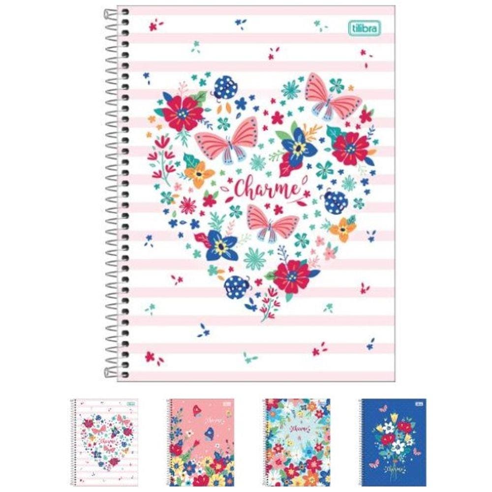 Caderno 080 Cd Charme Tilibra 302180