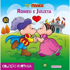 Turma da Mônica - fantasia - Romeu e Julieta