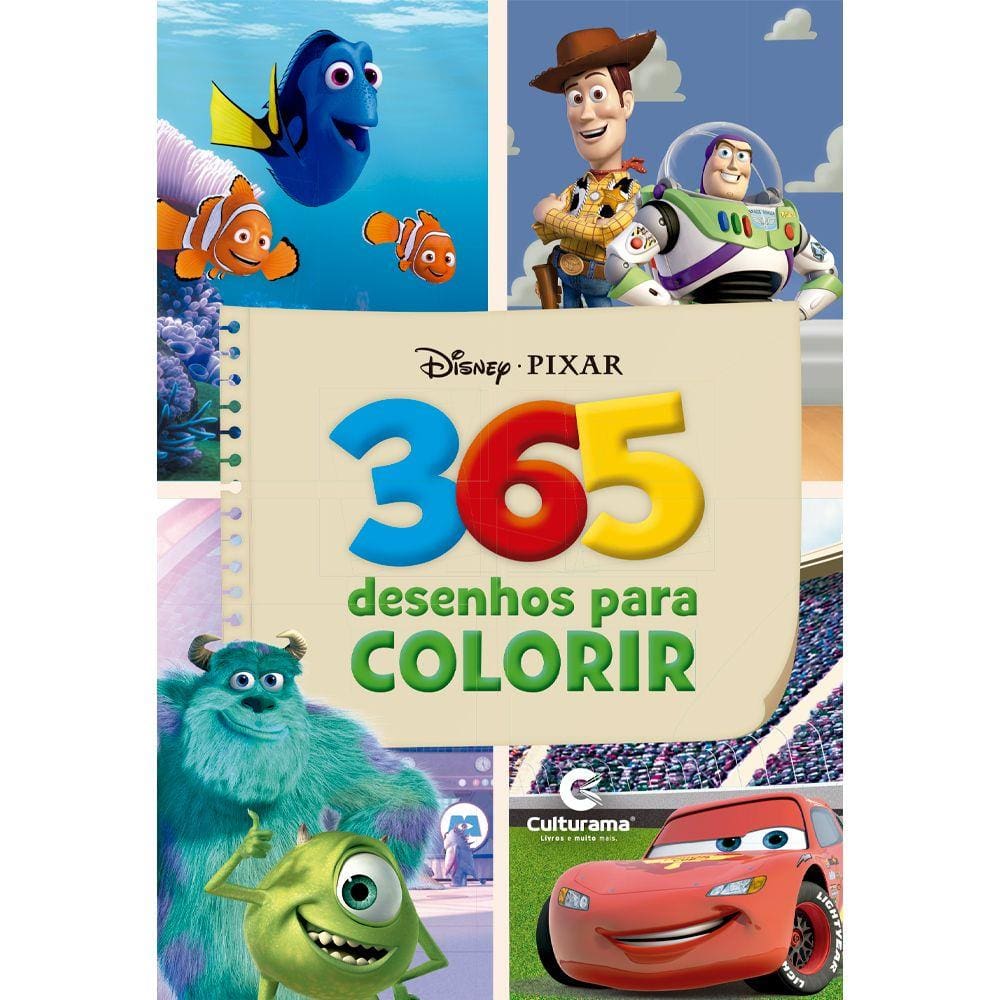 365 Desenhos Para Colorir Disney Pixar