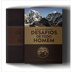 Bíblia de Estudo: Desafios de todo homem 3 edição NVT