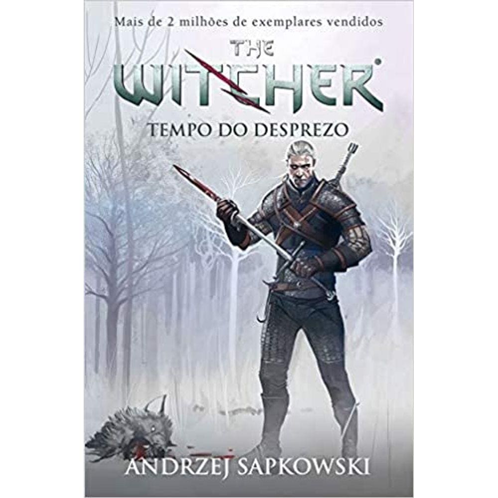 Tempo do desprezo - The Witcher - A saga do bruxo Geralt de Rívia (Capa game)