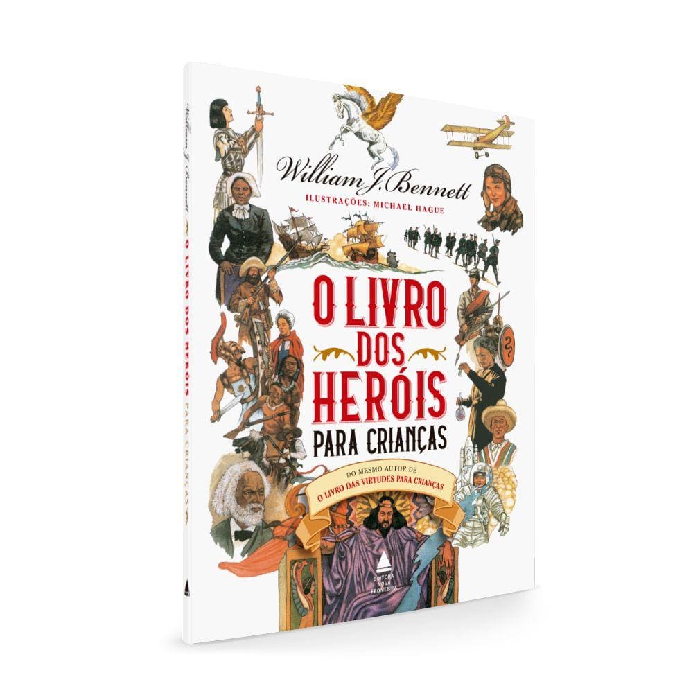 O livro dos heróis para crianças