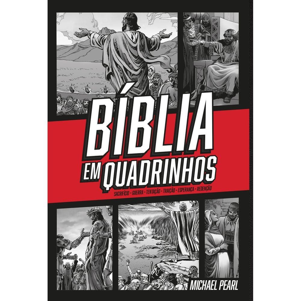 Bíblia em Quadrinhos - capa dura - Vermelha