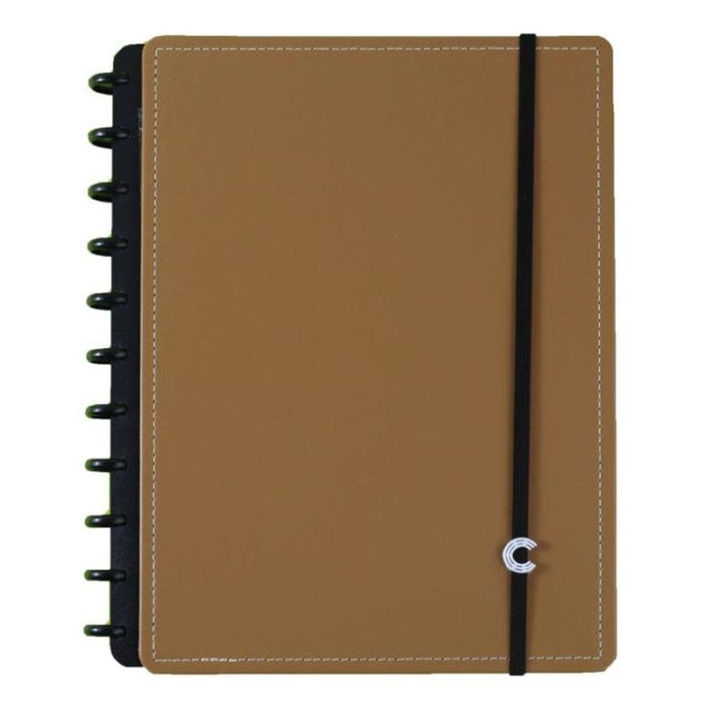 Caderno Inteligente 80F Grande Caramel