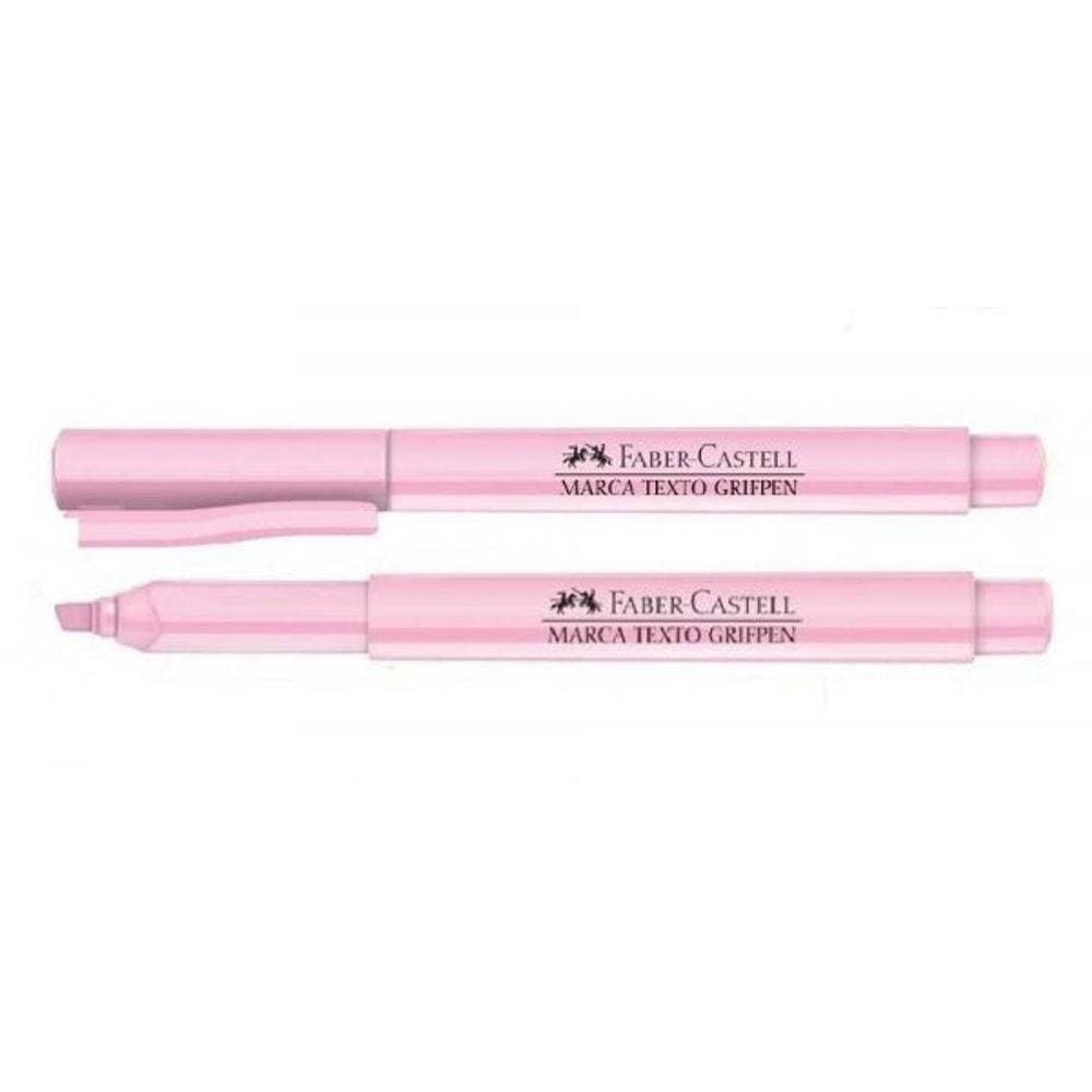 Caneta Marca Texto Pastel Grifpen Rosa