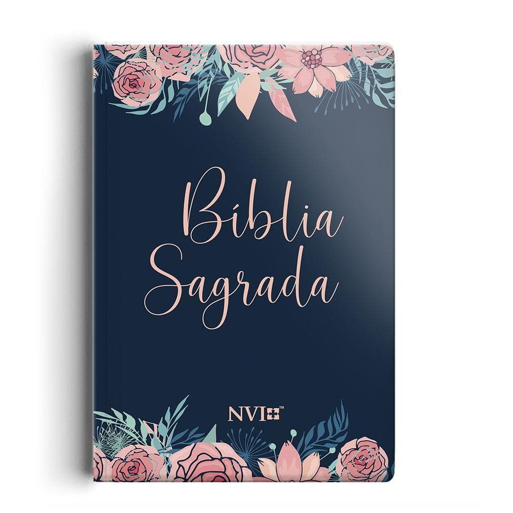 Bíblia NVI grande Novo Testamento - 2 cores capa especial rosas