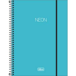 Caderno 160 Cp Neon Az Tilibra 302384