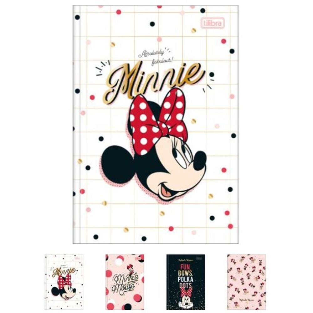 Caderno 1/4 080 Cd Minnie Tilibra 308871
