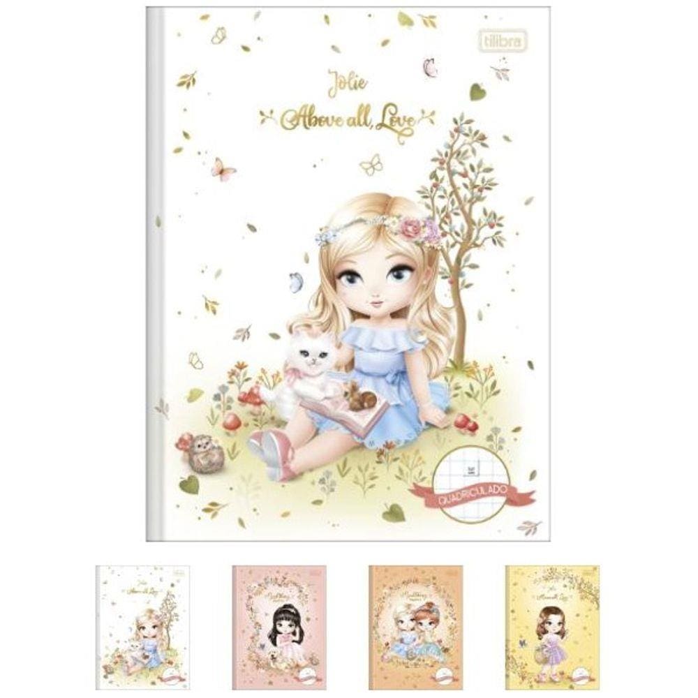 Caderno 040 Brochurao Cd Quadriculado Jo