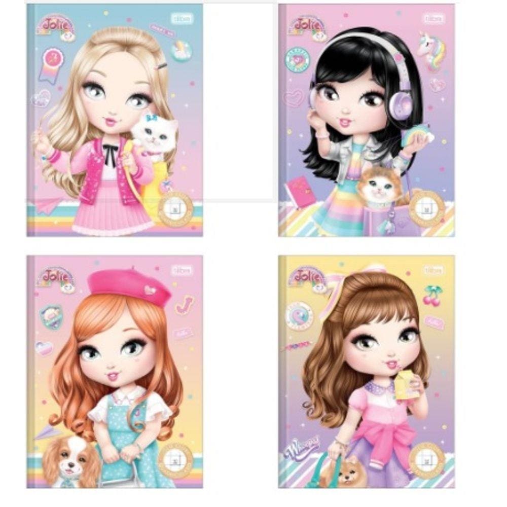 Caderno Brochura 080 Cd Jolie Tilibra 30