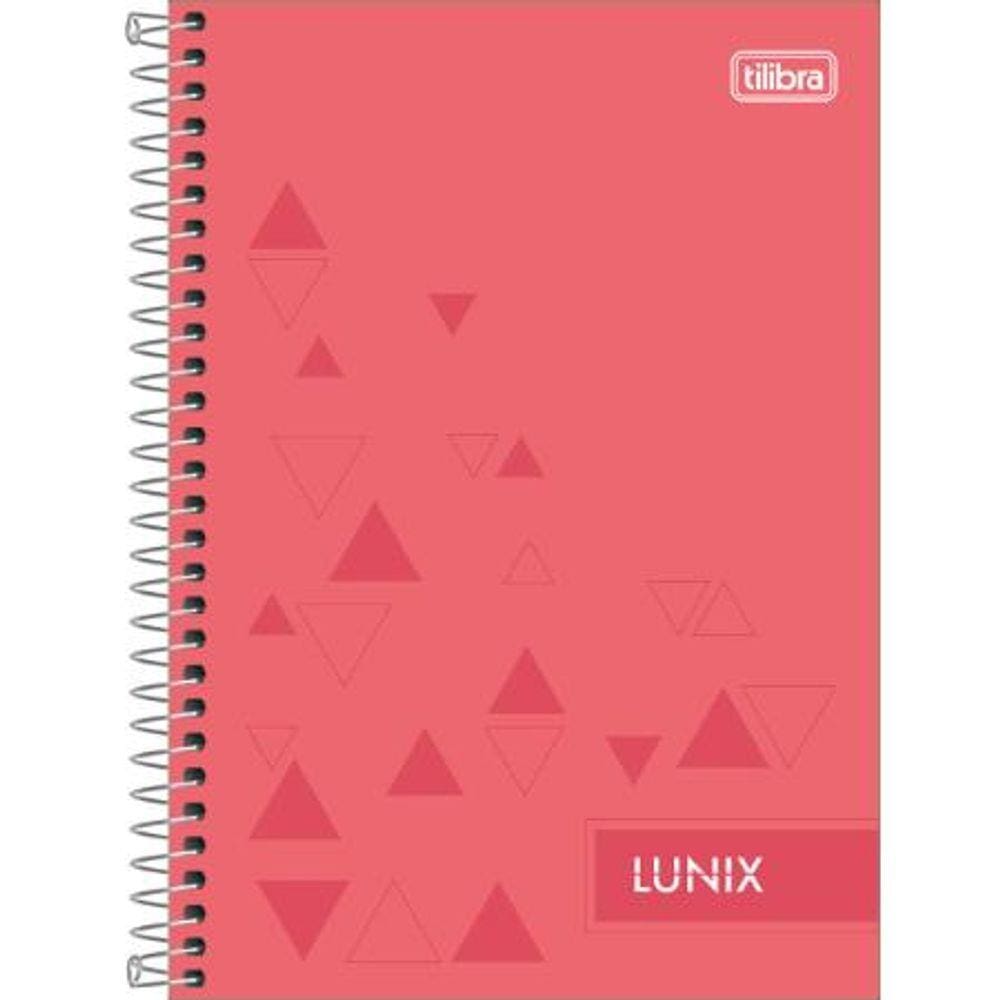 Caderno Espiral 80F Lunix